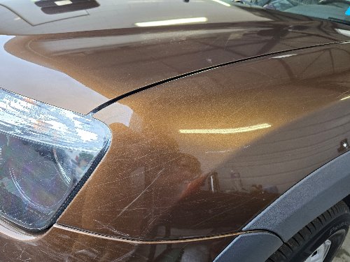 Polissage one step — Dacia Duster