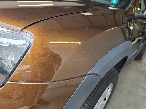 Polissage one step — Dacia Duster