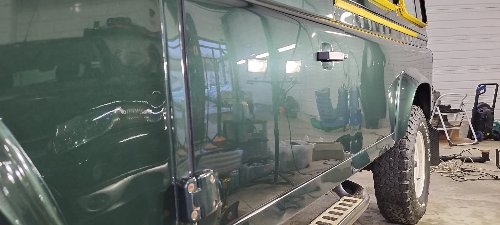 Polissage — Land Rover Defender